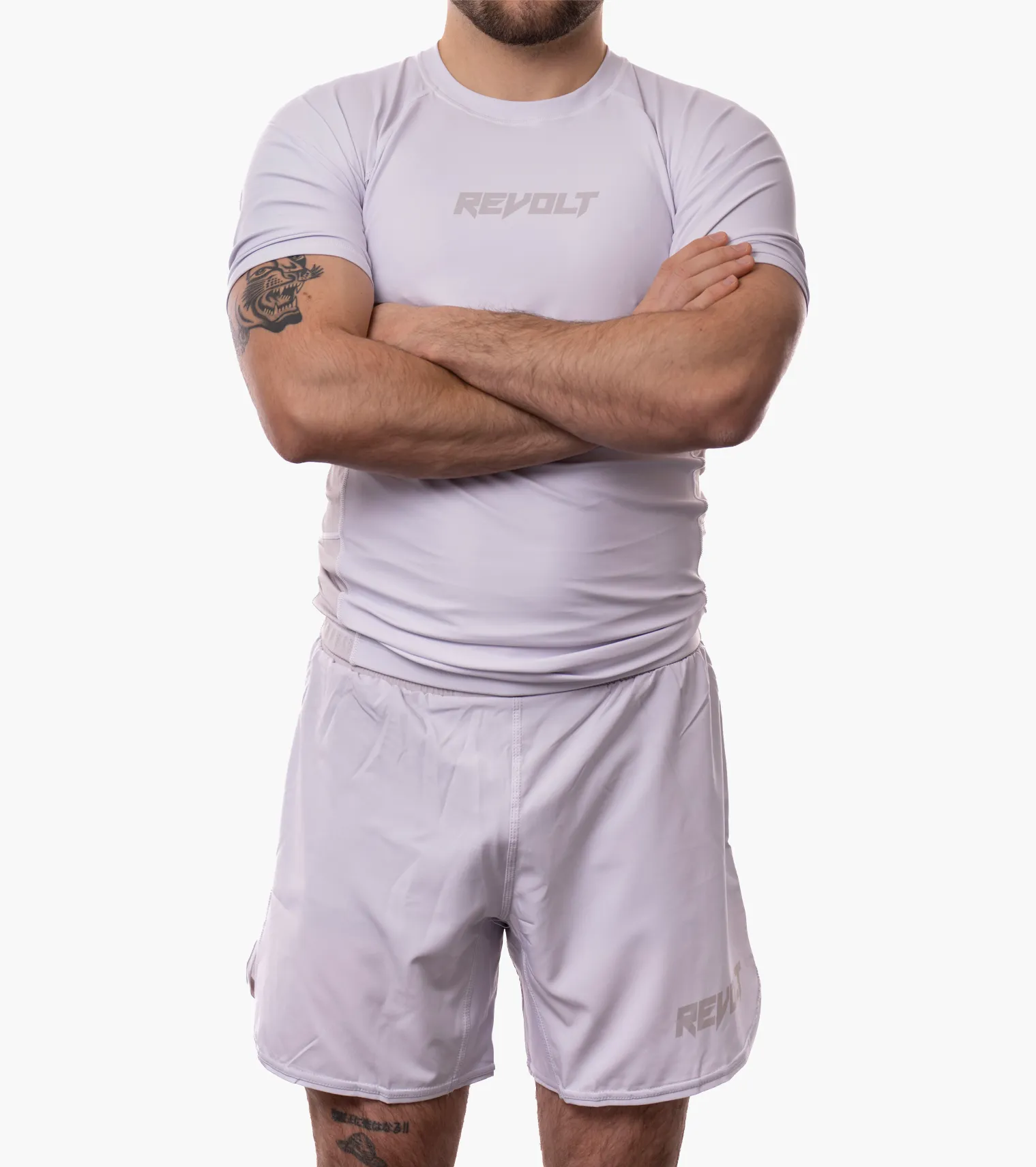 Revolt Grey ELLIPSE Rashguard