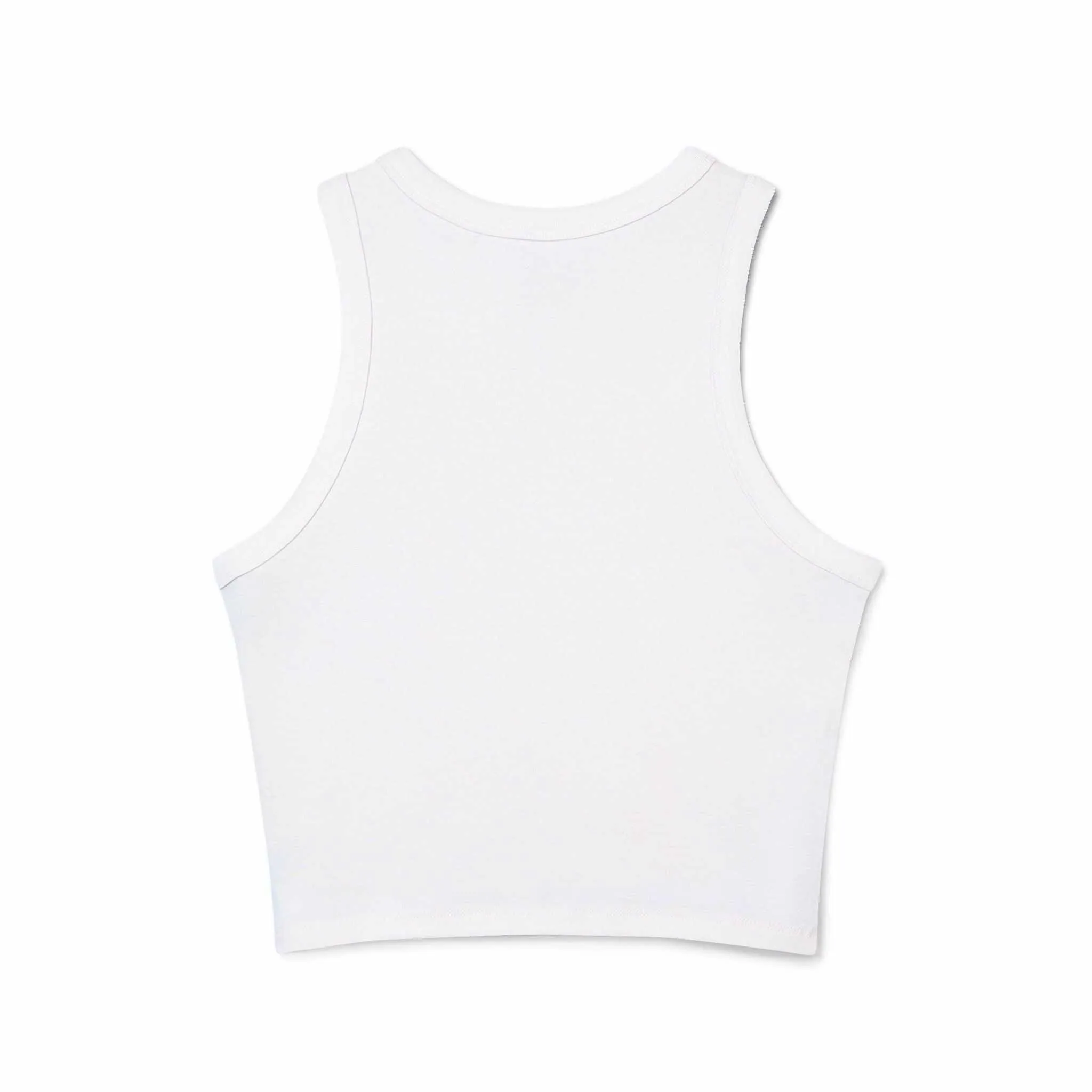 Rise & Grind Women's Micro Rib Racer Tank Top - Motivational Workout Apparel