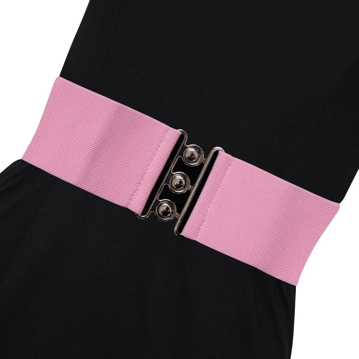 Ro Rox Elasticated Retro Wide Nurse Belt