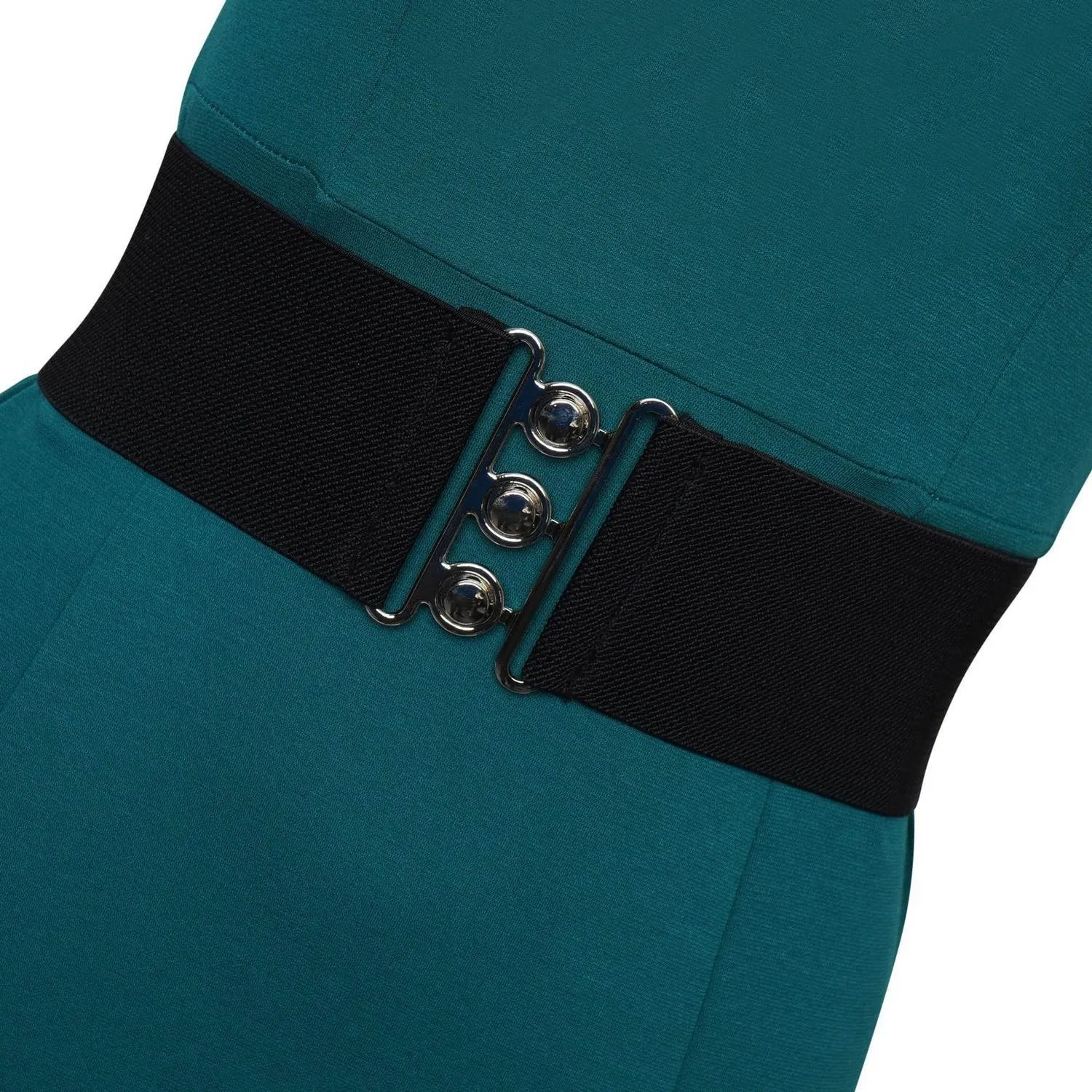 Ro Rox Elasticated Retro Wide Nurse Belt