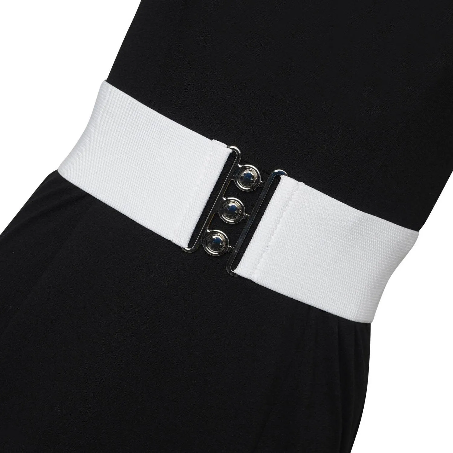 Ro Rox Elasticated Retro Wide Nurse Belt
