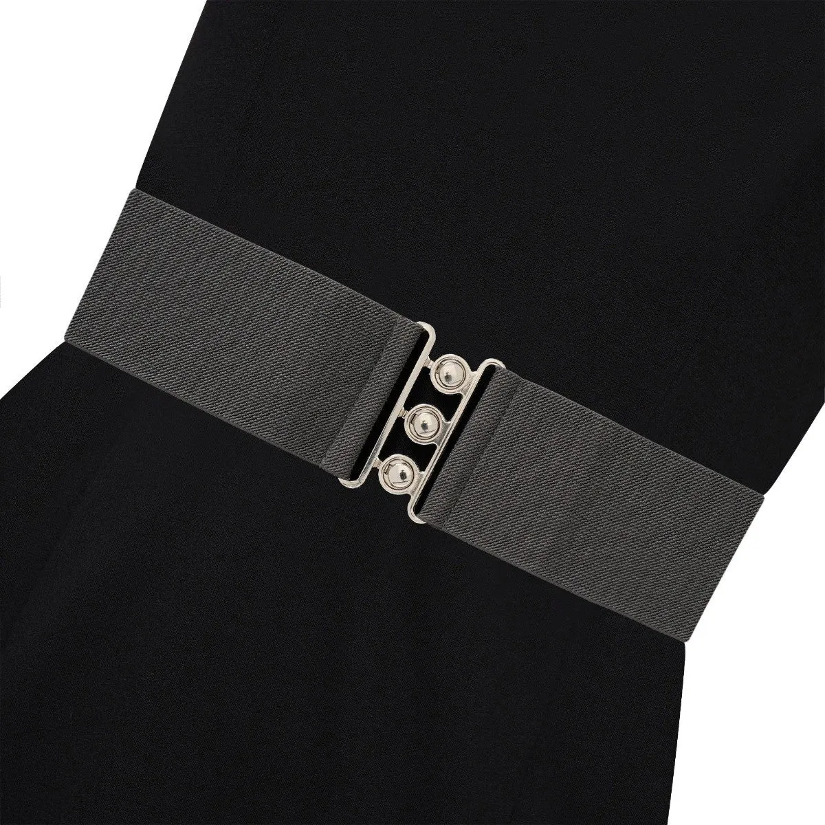 Ro Rox Elasticated Retro Wide Nurse Belt