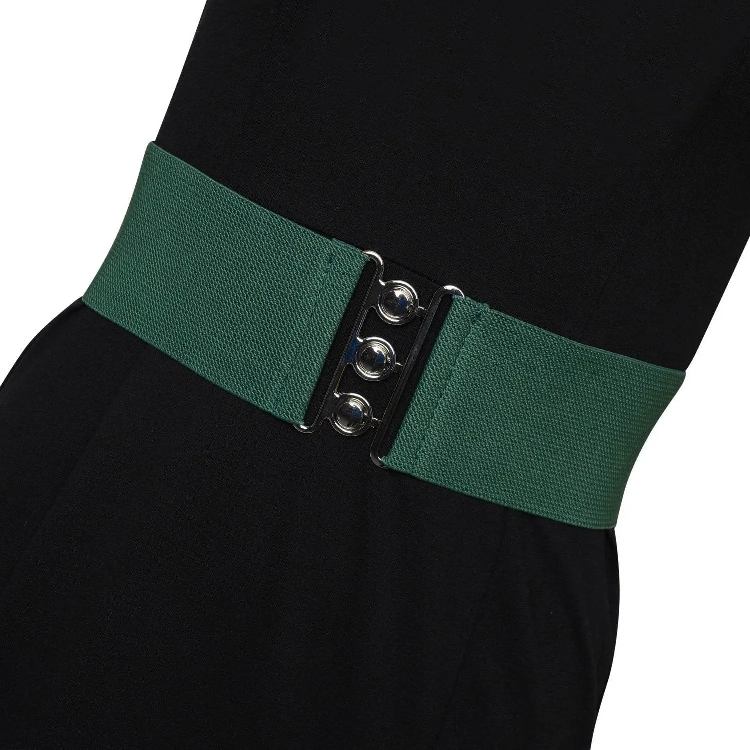 Ro Rox Elasticated Retro Wide Nurse Belt