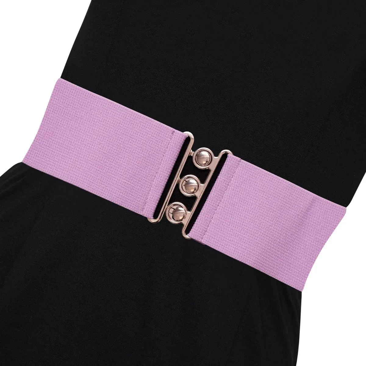 Ro Rox Elasticated Retro Wide Nurse Belt