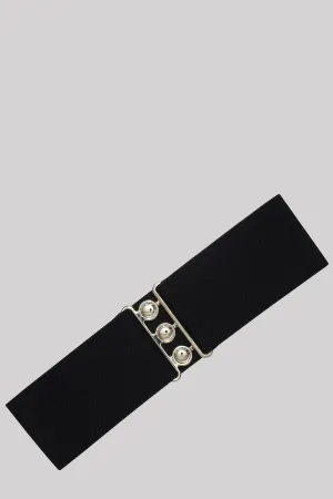 Ro Rox Elasticated Retro Wide Nurse Belt
