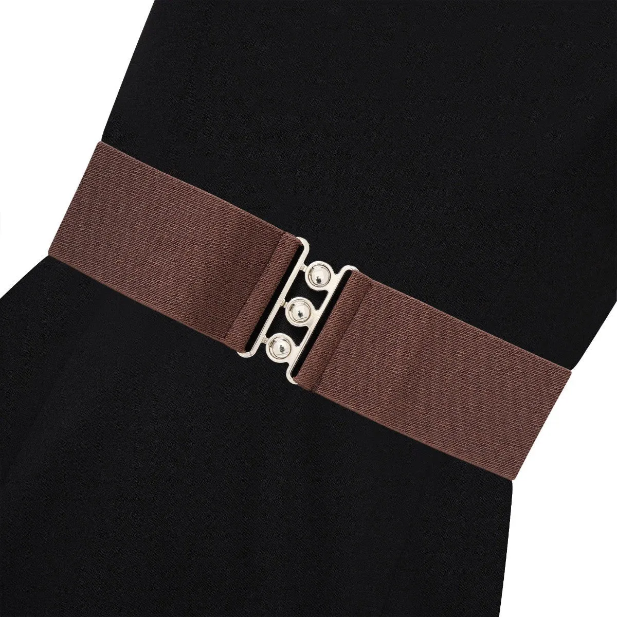 Ro Rox Elasticated Retro Wide Nurse Belt