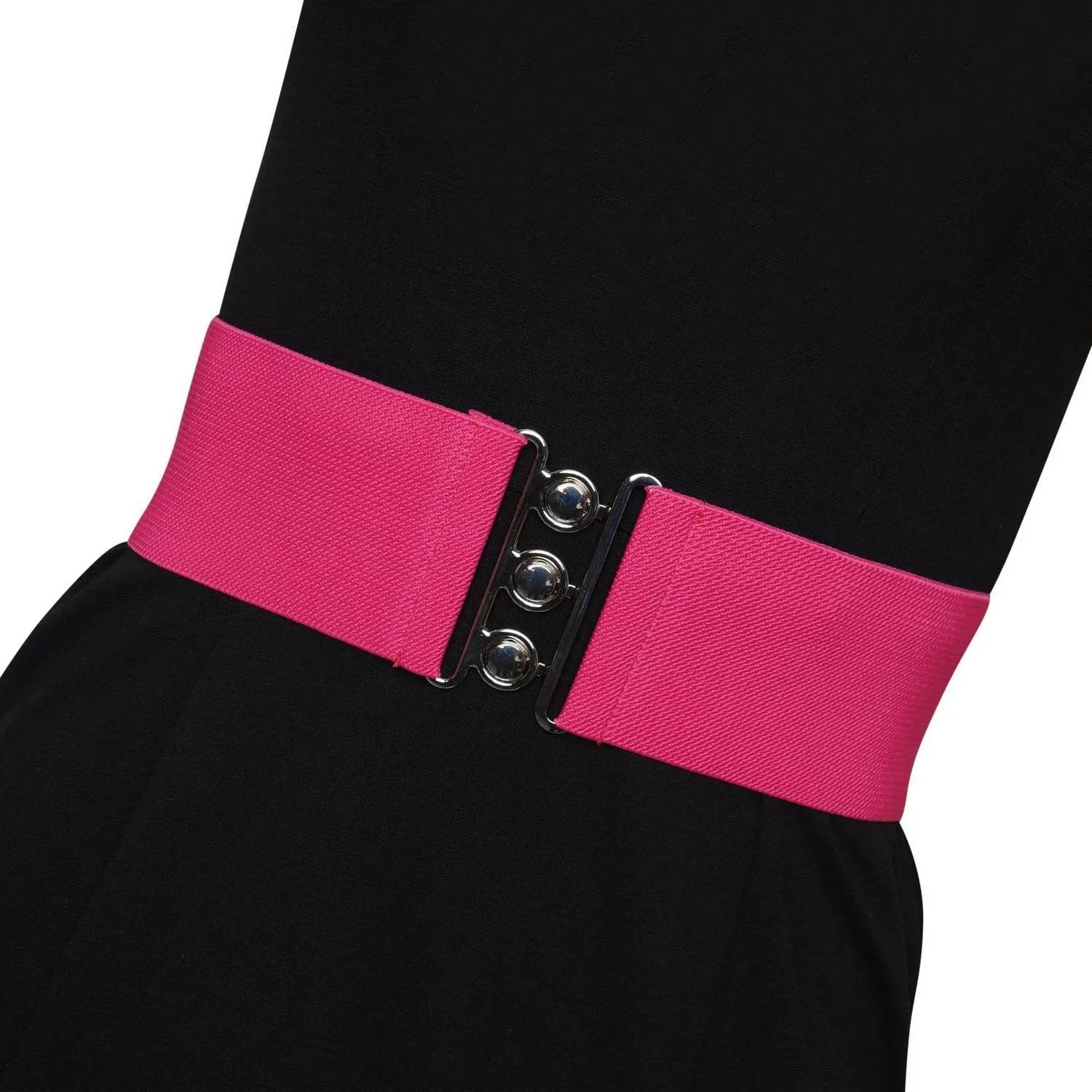Ro Rox Elasticated Retro Wide Nurse Belt