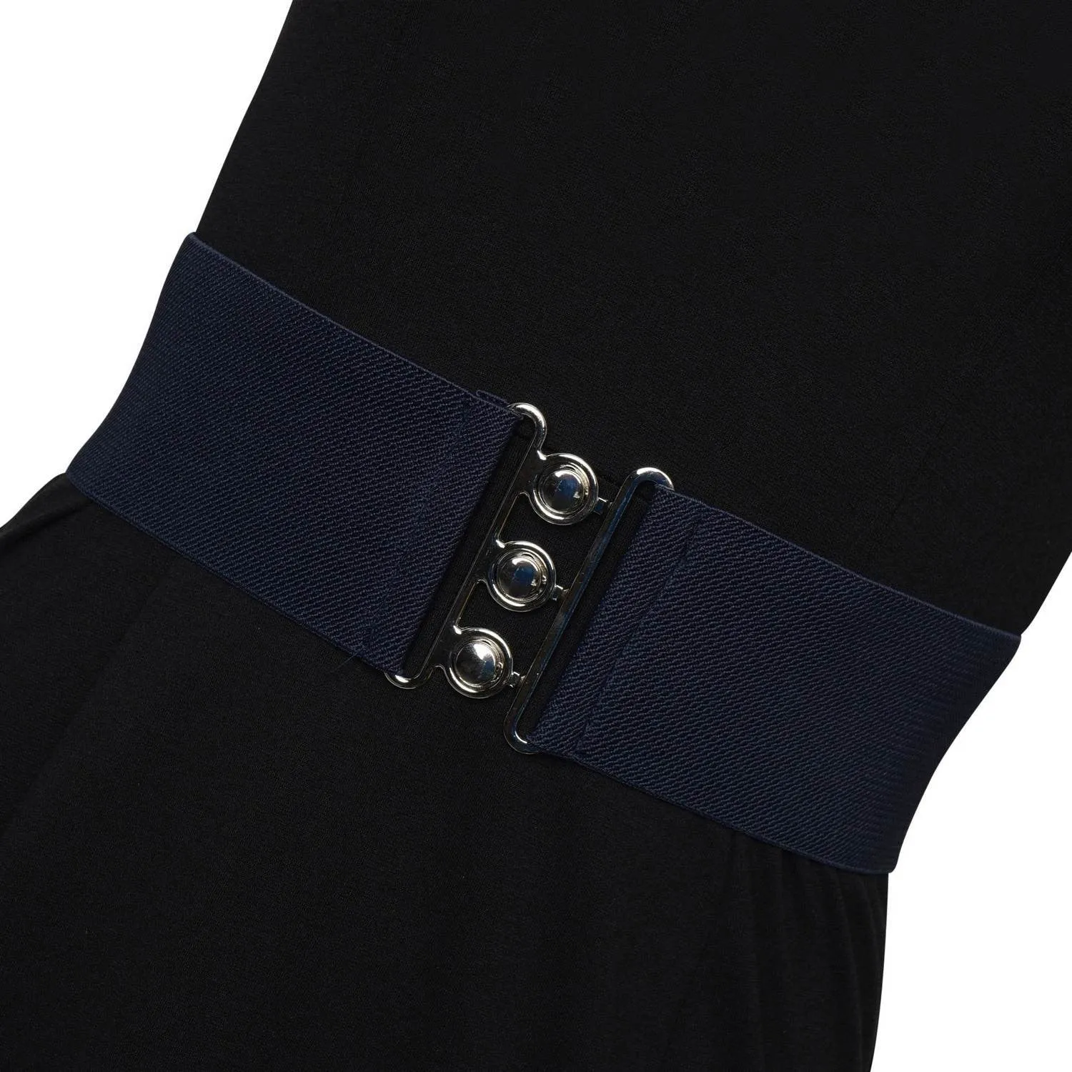 Ro Rox Elasticated Retro Wide Nurse Belt