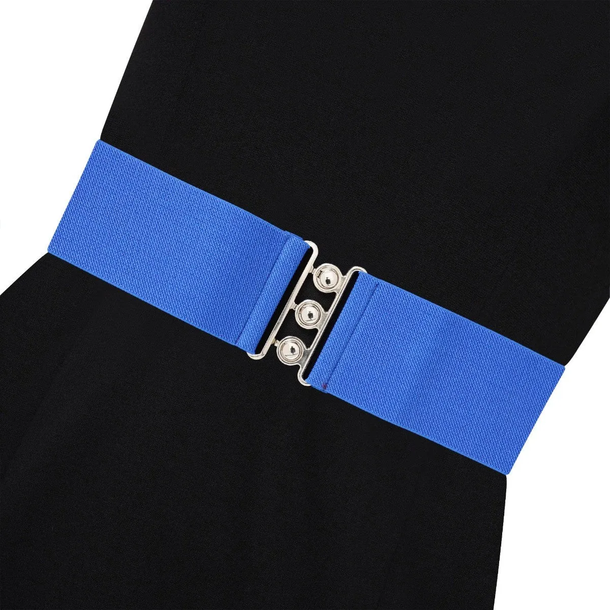Ro Rox Elasticated Retro Wide Nurse Belt