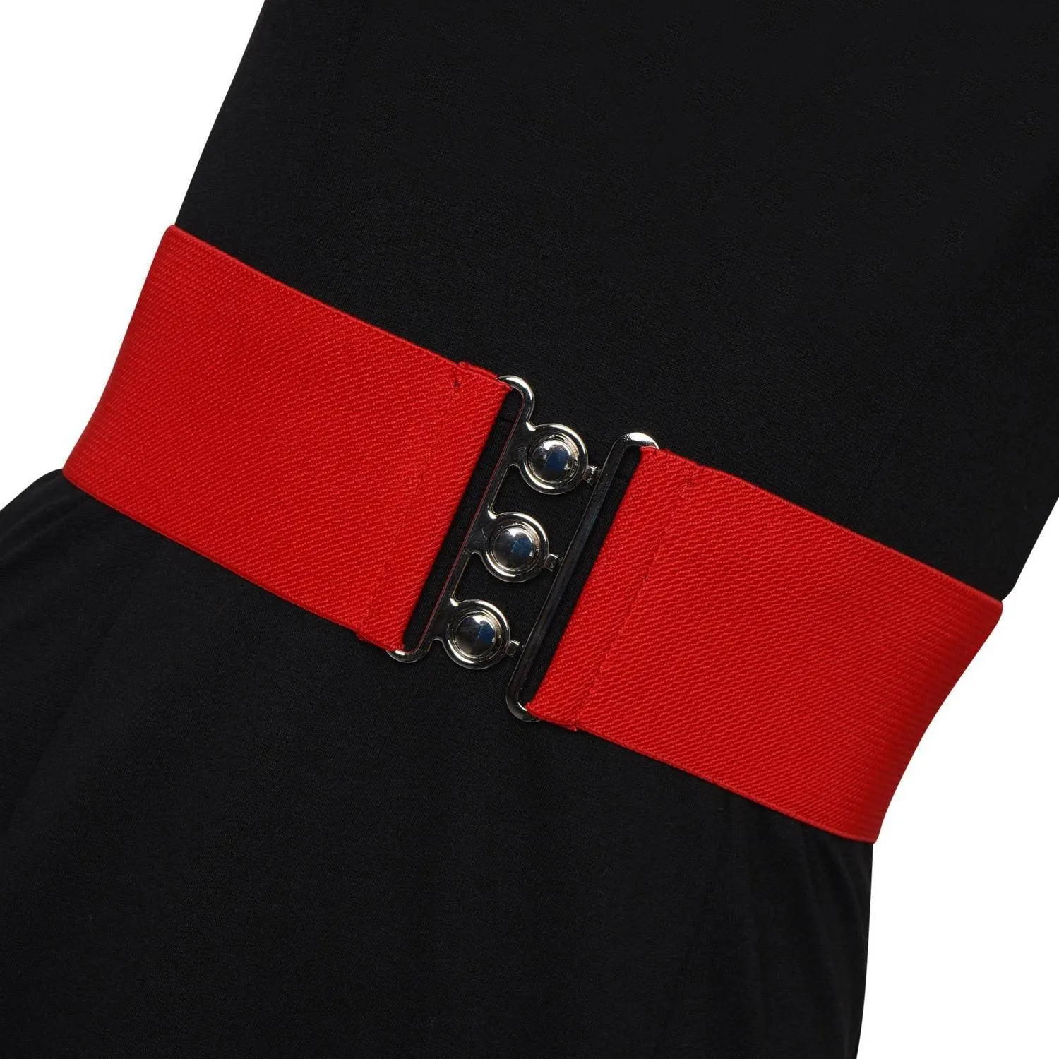 Ro Rox Elasticated Retro Wide Nurse Belt