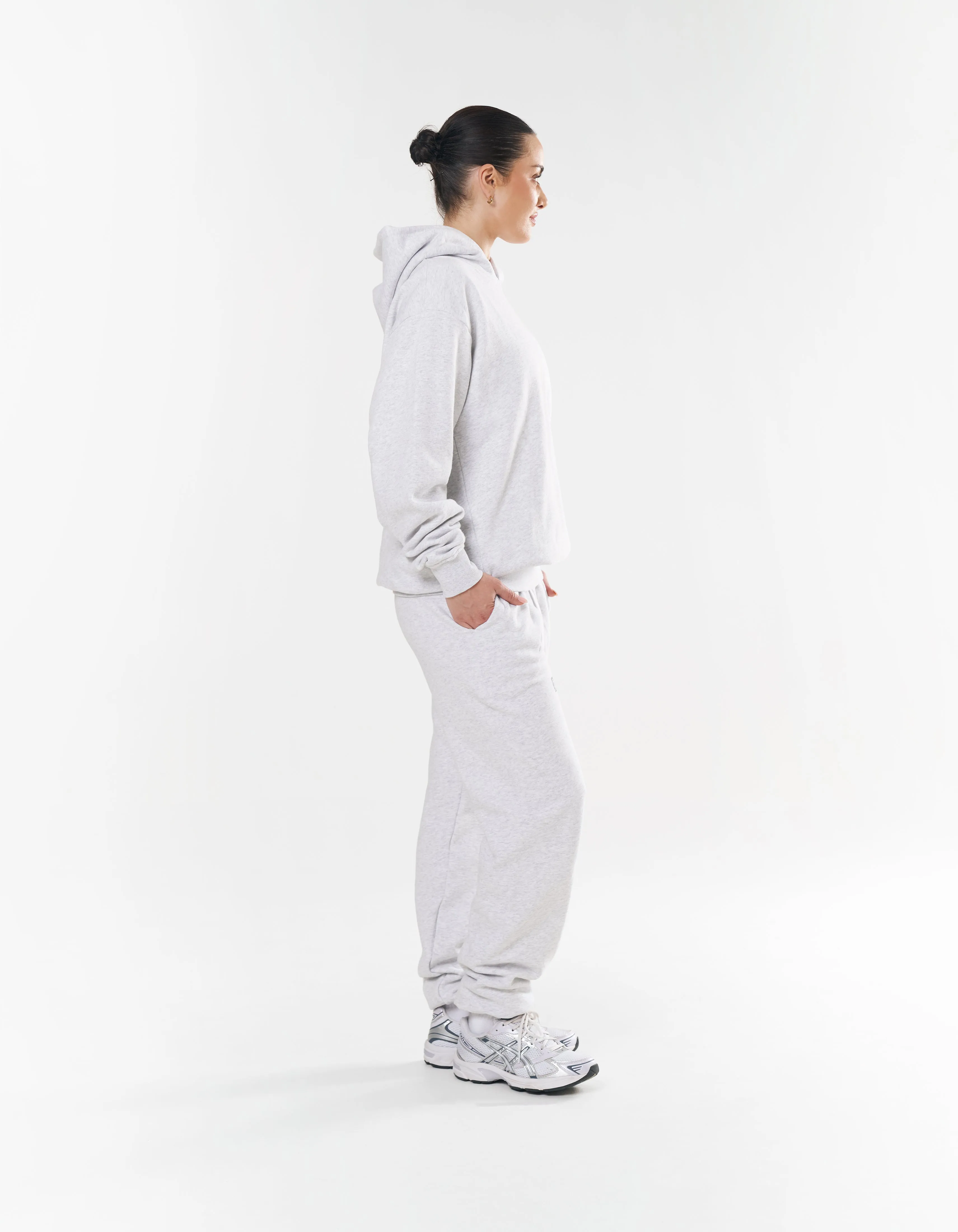 Run Club Hoodie - Grey Marle