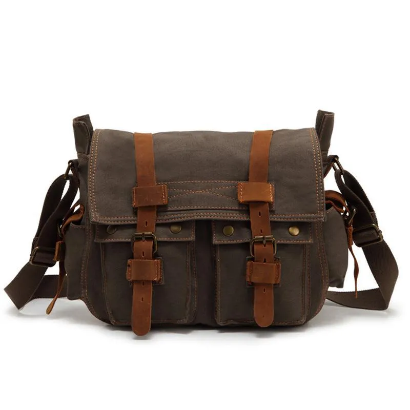 Sac Cartable Cuir Vintage