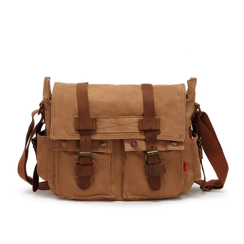 Sac Cartable Cuir Vintage