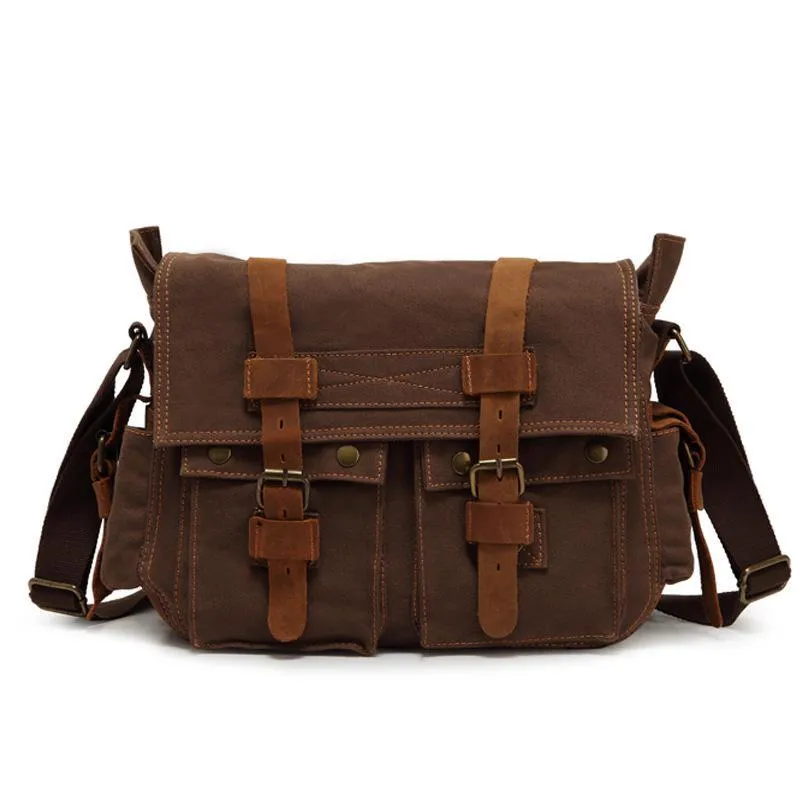 Sac Cartable Cuir Vintage