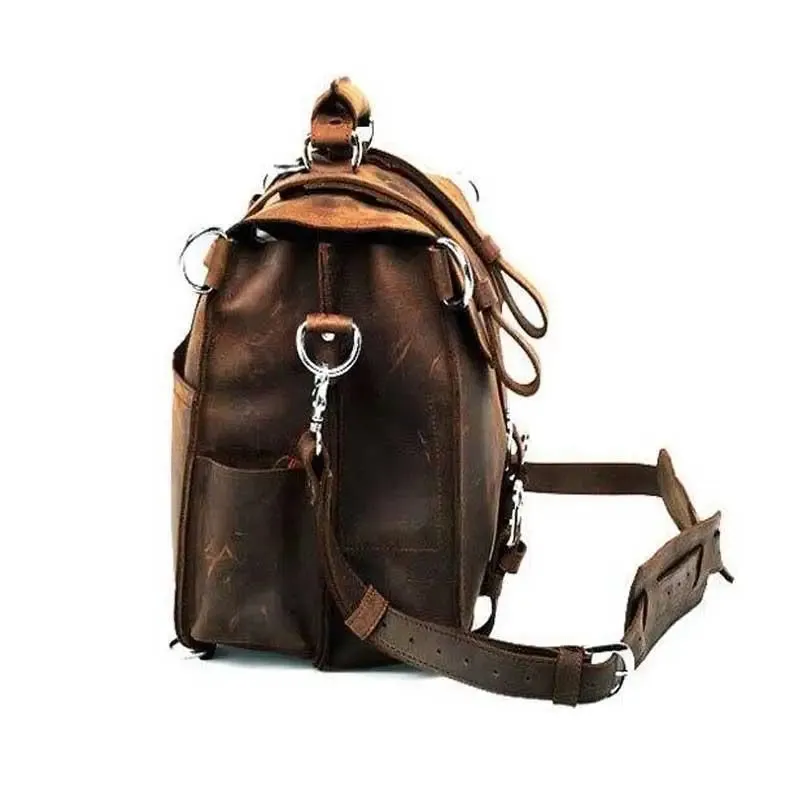 SAC MILITAIRE VINTAGE BANDOULIÈRE
