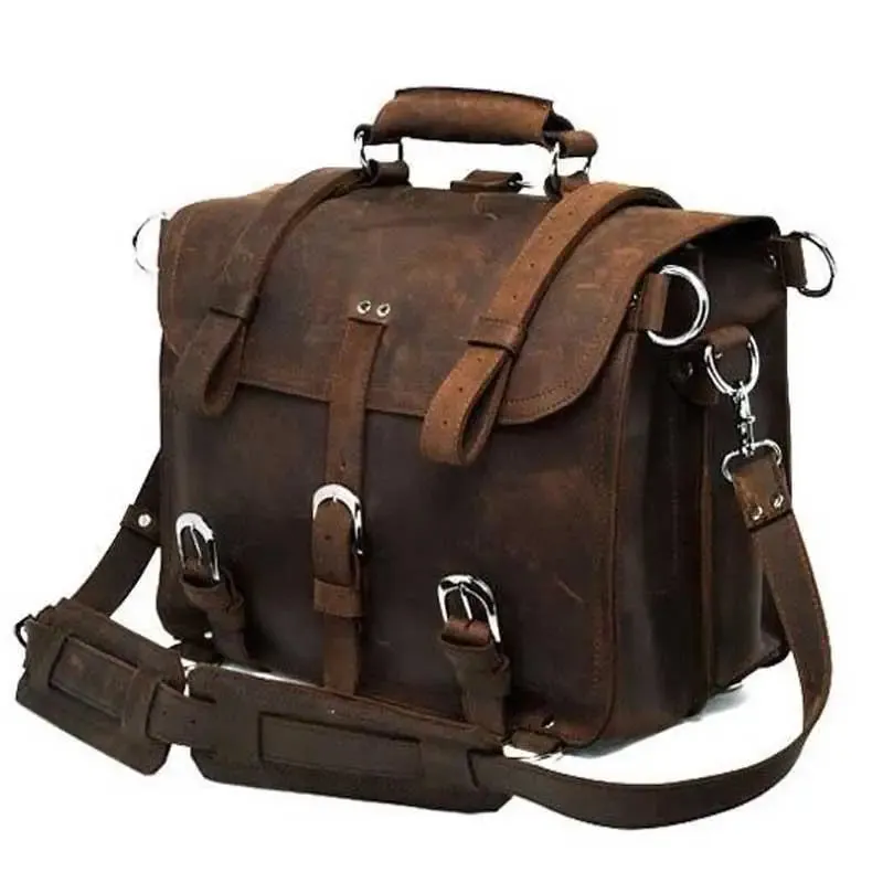SAC MILITAIRE VINTAGE BANDOULIÈRE