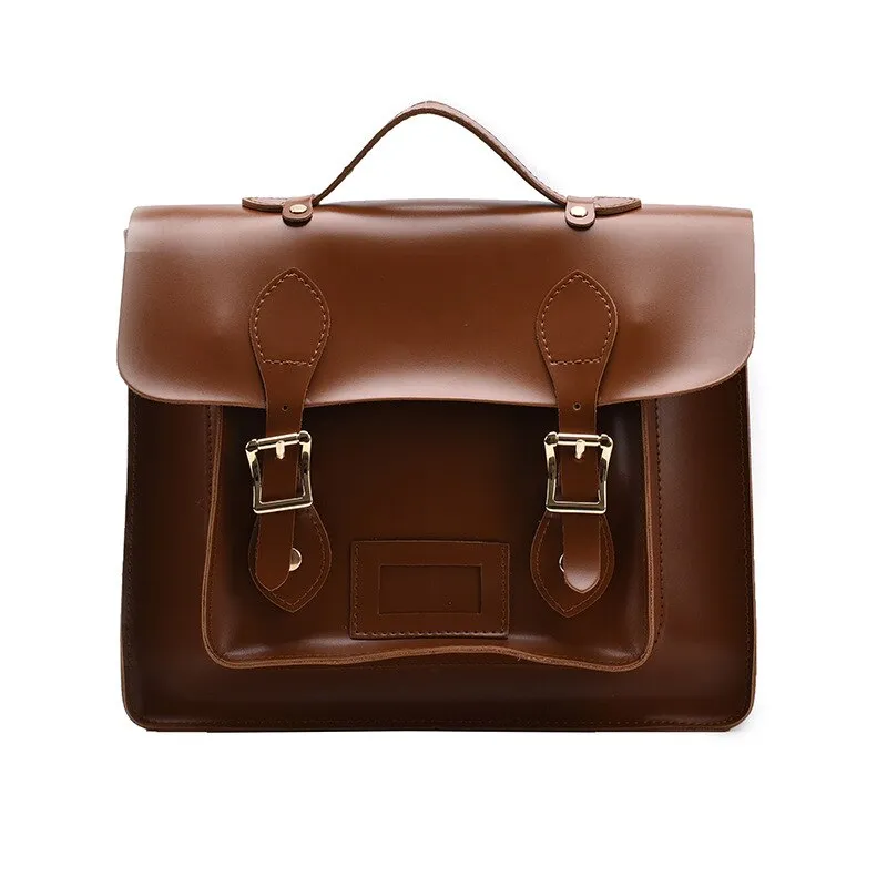 Sac Vintage Cartable Cuir
