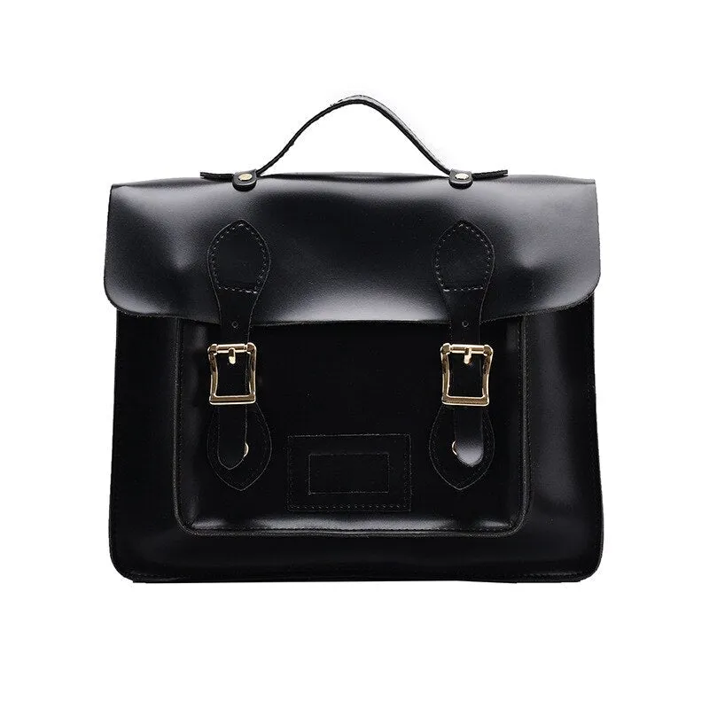 Sac Vintage Cartable Cuir