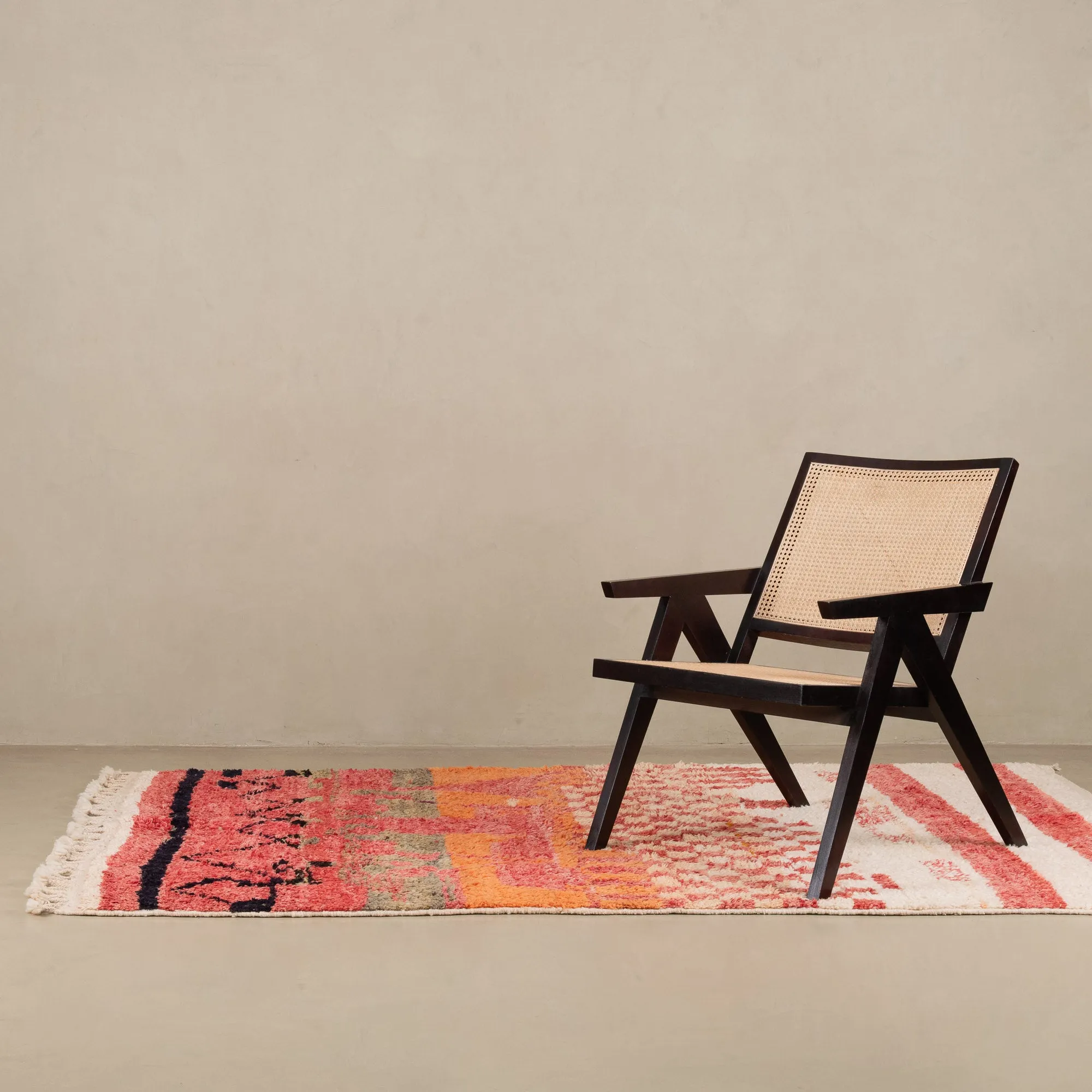 Sawda - vintage boujad rug