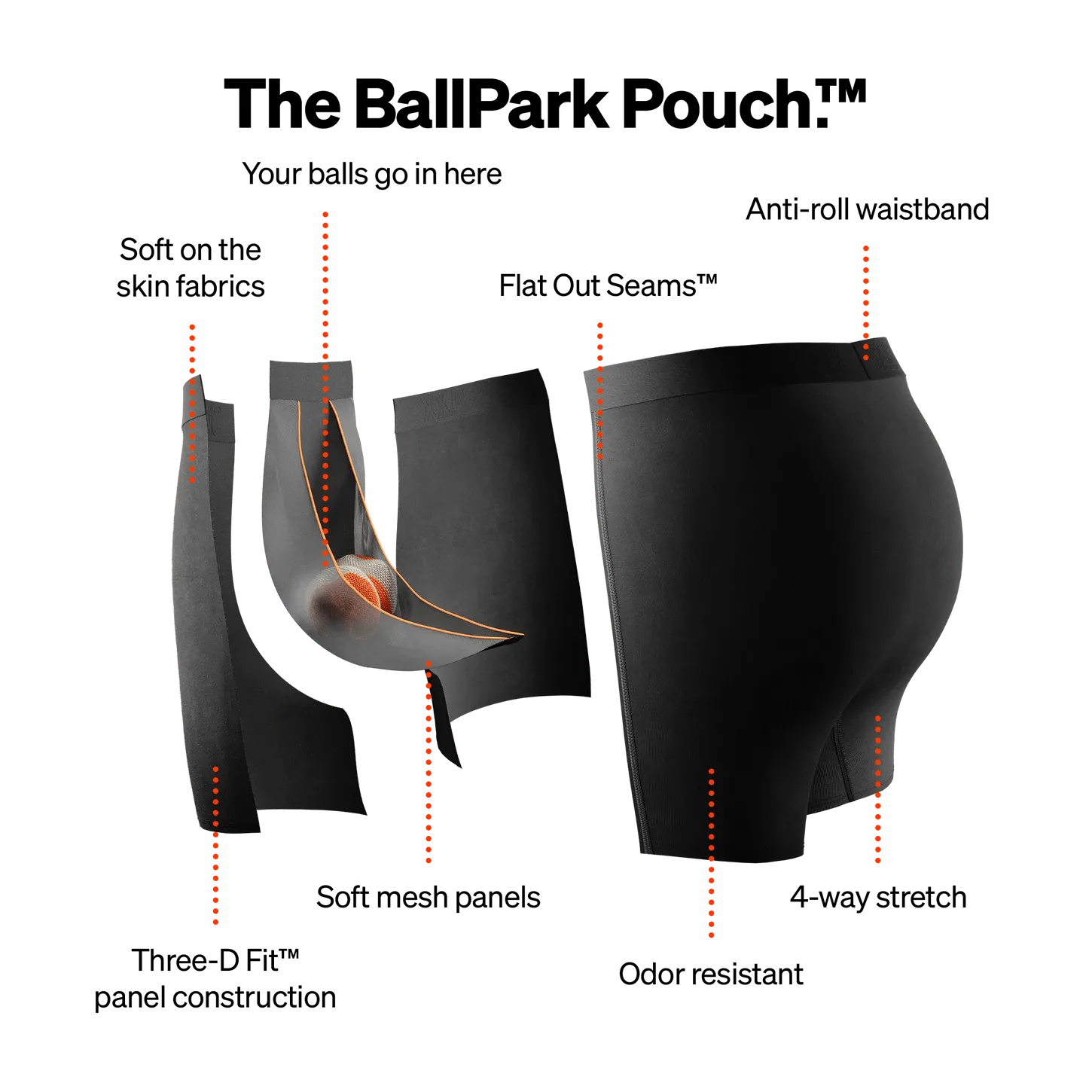 Saxx Volt Boxers - Sports Fan - Black