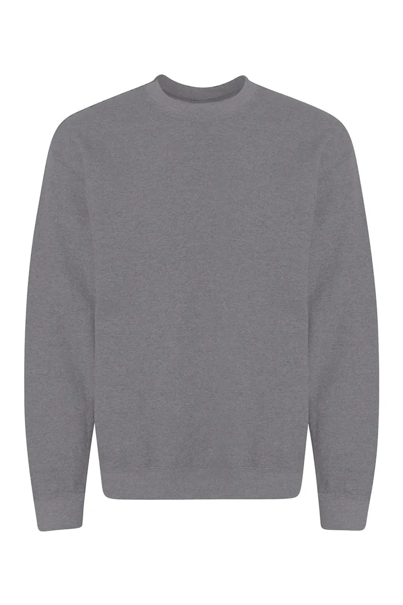 Sequin Orange Cheer Your Team Heavy-weight Crew Sweatshirt