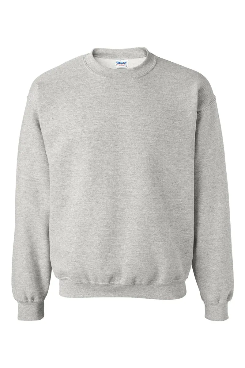 Sequin Orange Cheer Your Team Heavy-weight Crew Sweatshirt