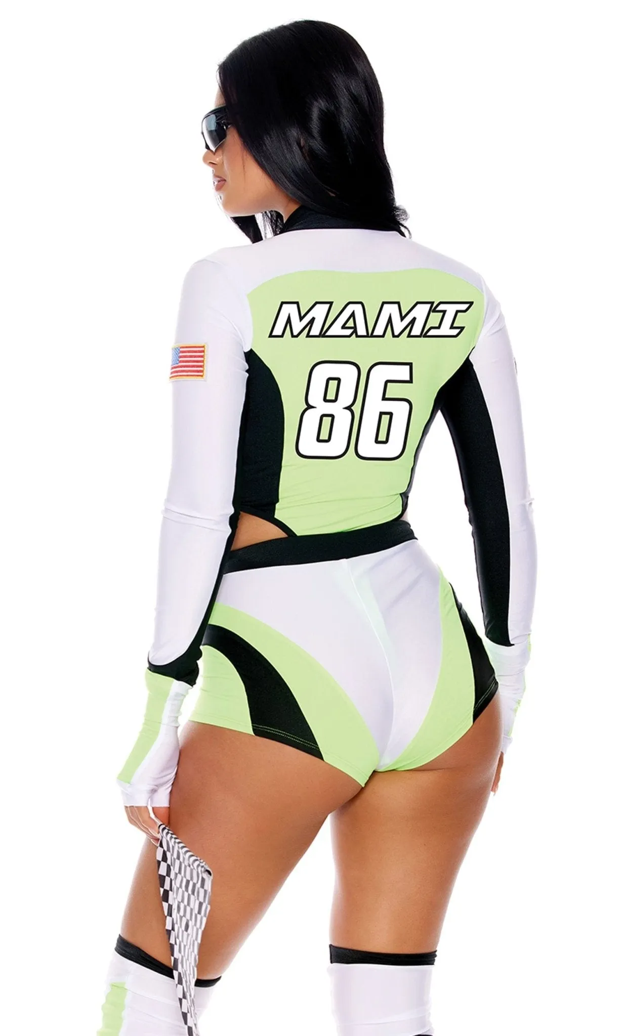Sexy Motocross Racer Halloween Costume