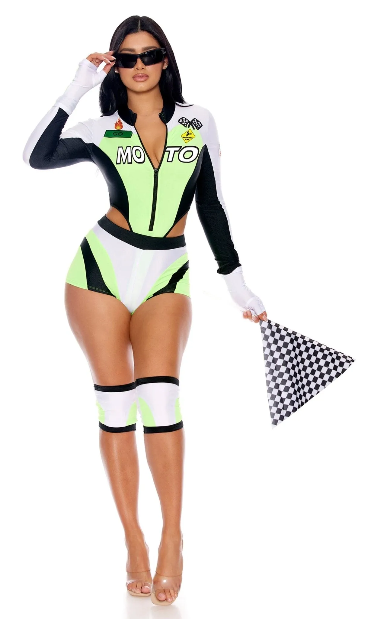 Sexy Motocross Racer Halloween Costume