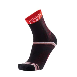 Sidas Winter Running Socks Black & Red