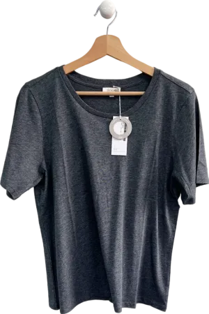 SKIN Organic premium Pima Cotton Charcoal  T-Shirt Style Size 2 Medium