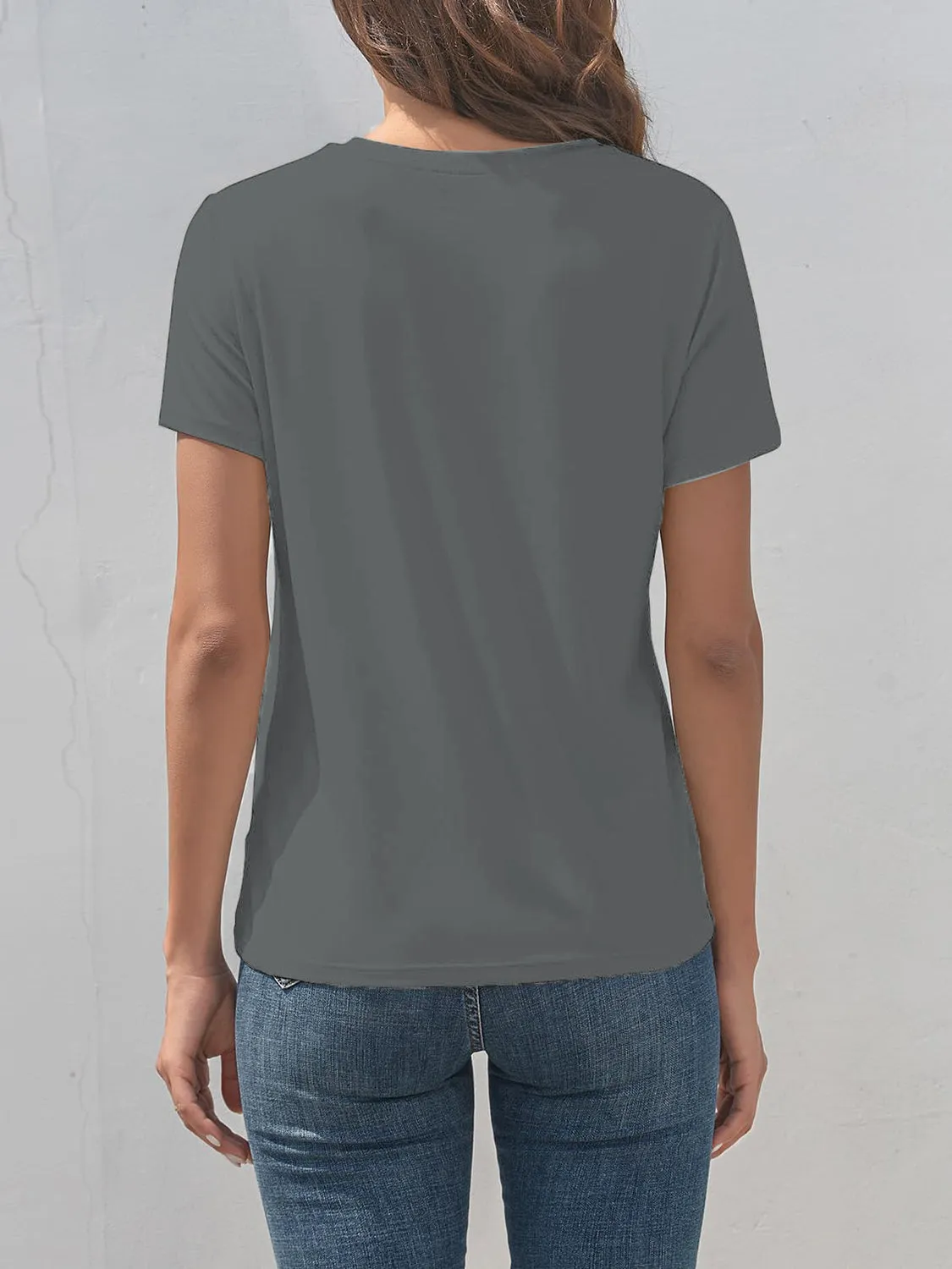 SMILE Round Neck Short Sleeve Tee (7 Colors)
