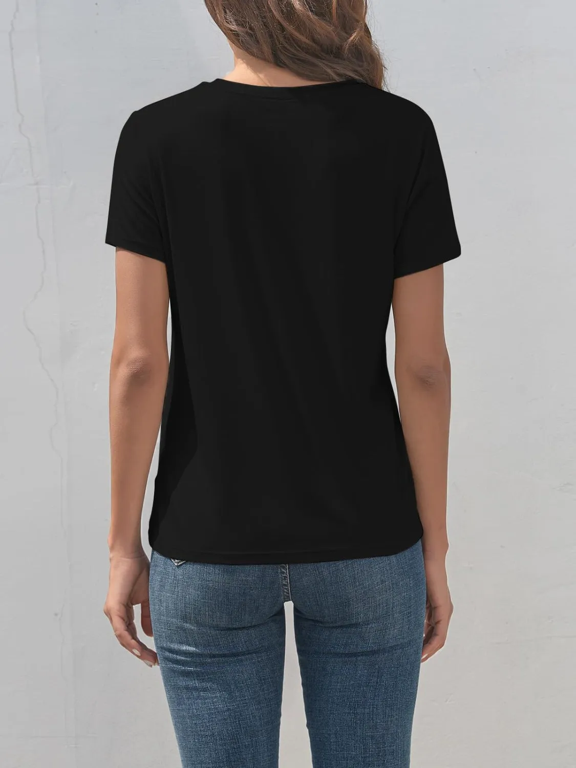 SMILE Round Neck Short Sleeve Tee (7 Colors)