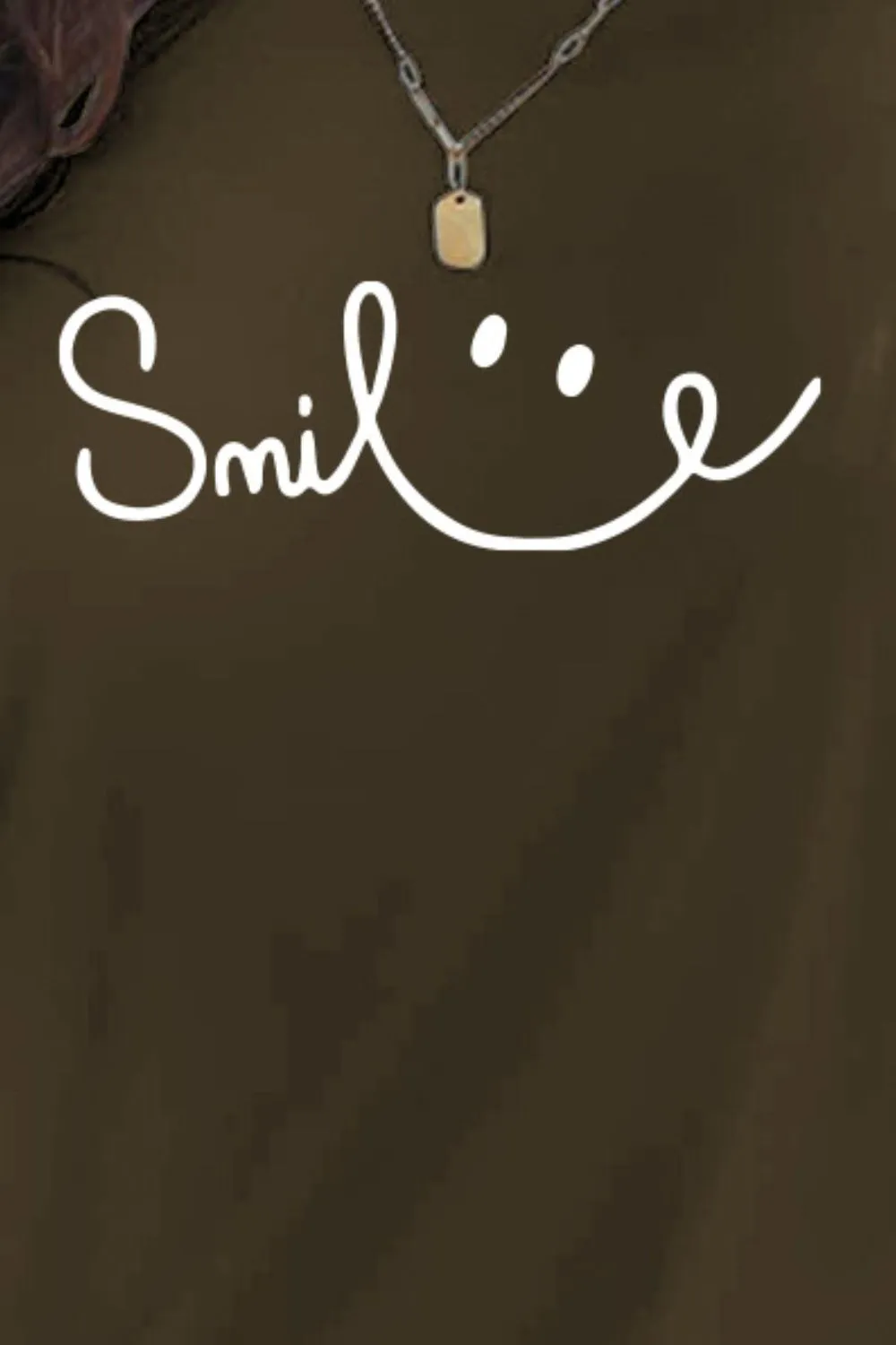 SMILE Round Neck Short Sleeve Tee (7 Colors)