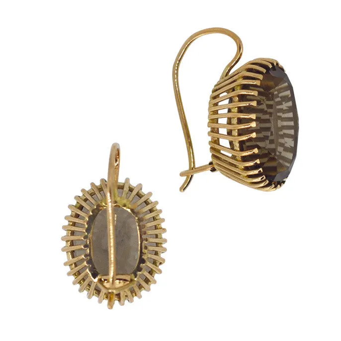 Smokey Quartz Earrings