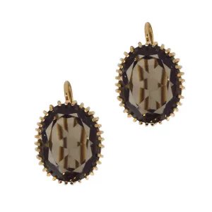 Smokey Quartz Earrings