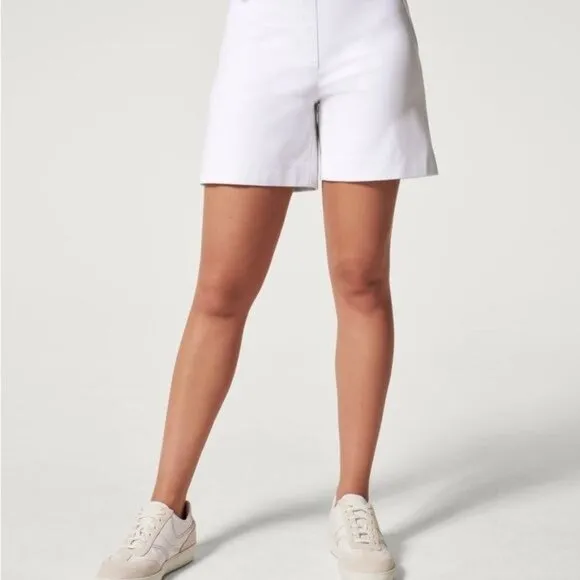 Spanx On-the-Go 6” Shorts with Ultimate Opacity Technology Shorts in White L