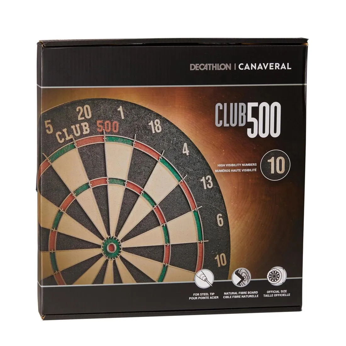 Steel Tip Dartboard Club 500