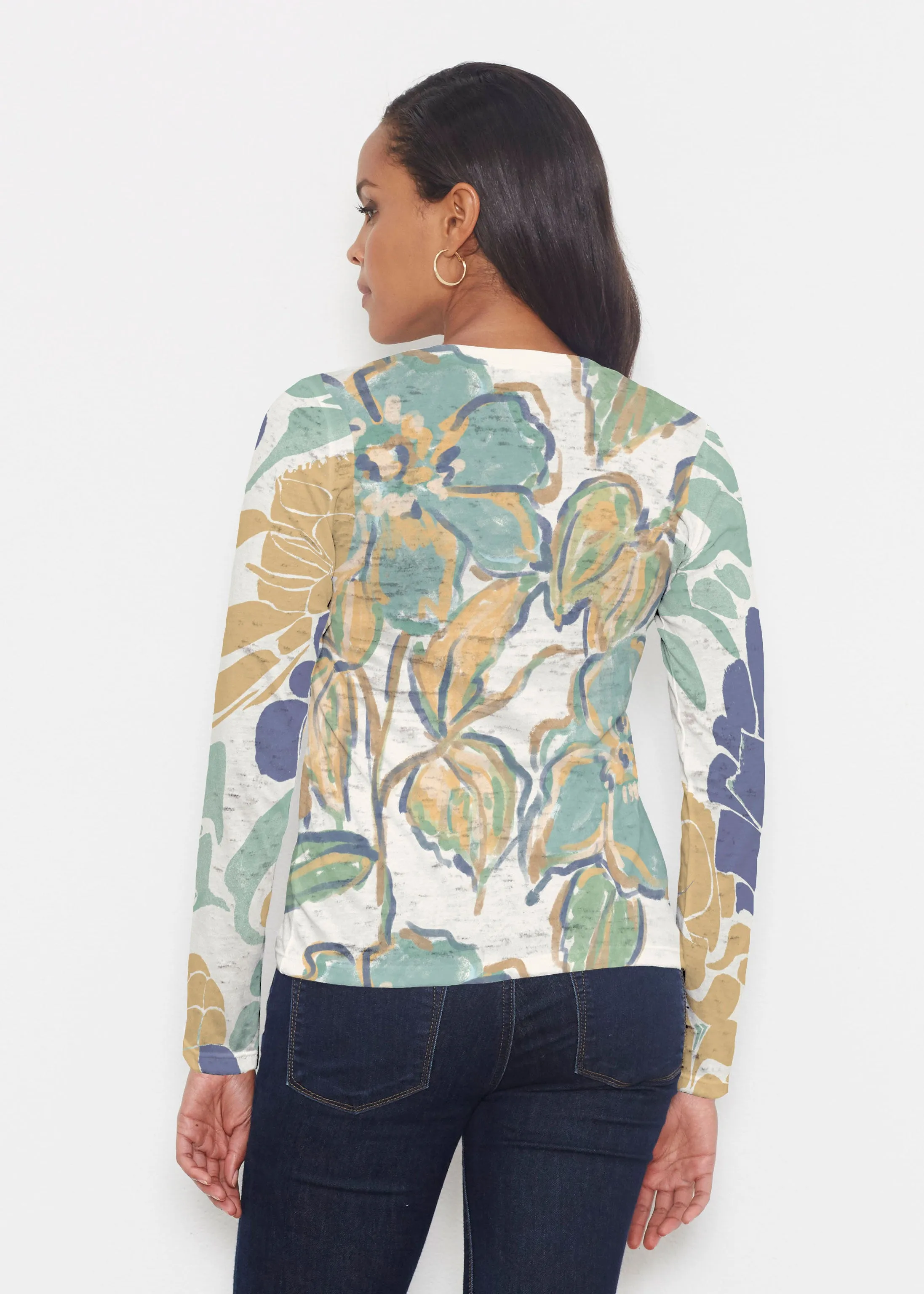 Stefania (8110) ~ Signature Long Sleeve Crew Shirt