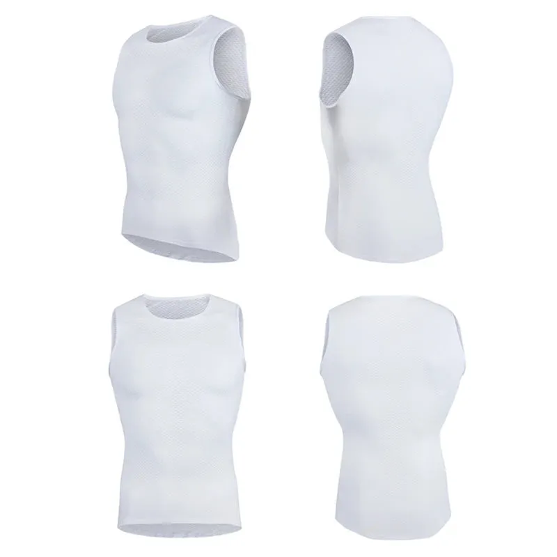 Summer Fitness Mesh Tank: Men's Sleeveless Sport Vest