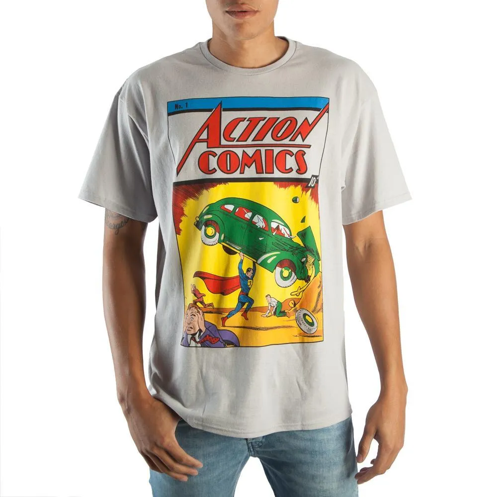 Superman Vintage Action Comics T Shirt