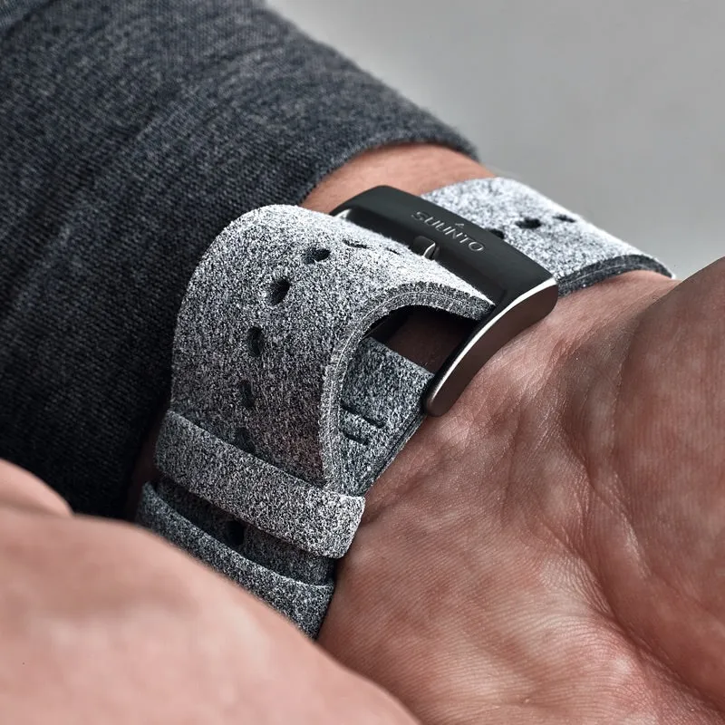 Suunto 24mm Urban 5 Microfiber Strap Grey Steel Size M