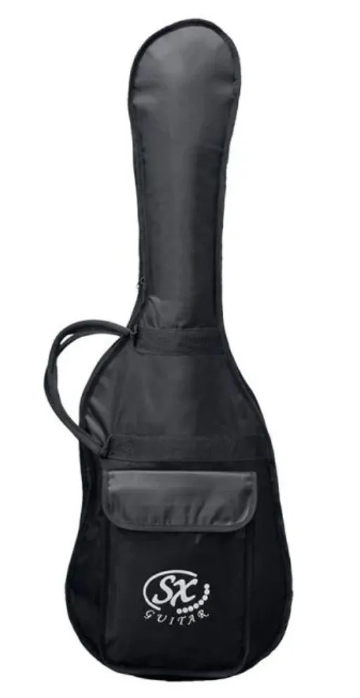 SX Vintage Style Electric Guitar Left Hand Black