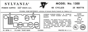 SYLVANIA-1300