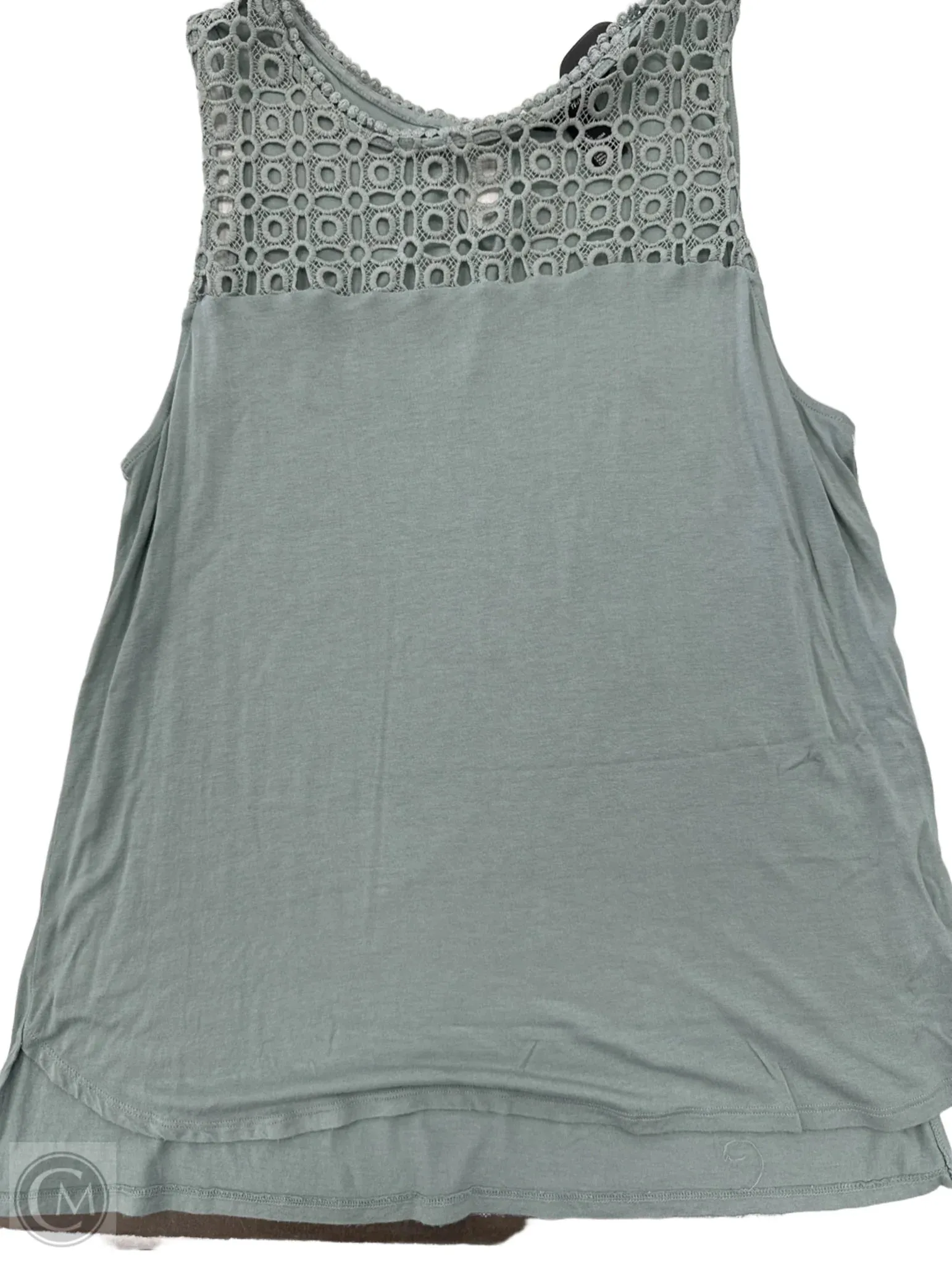 Tank Top By H&m In Green, Size: L