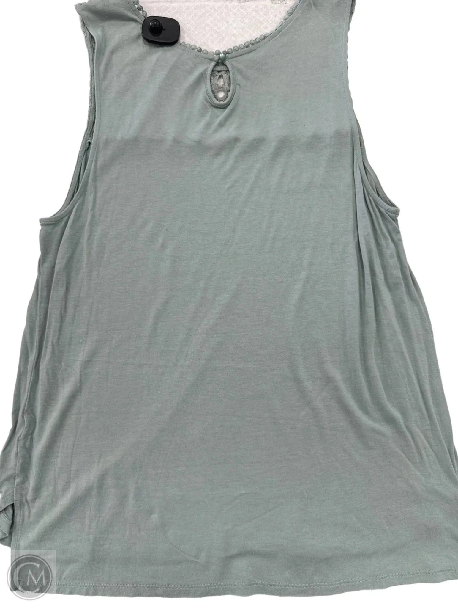 Tank Top By H&m In Green, Size: L