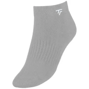 Tecnifibre Low Cut Badminton Socks (3 Pack) - Silver