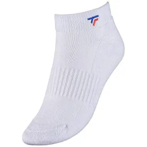 Tecnifibre Low Cut Badminton Socks (3 Pack) - White