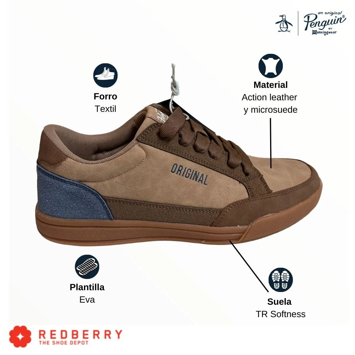 Tenis Penguin Hombre Casual Style Paul OP100268M
