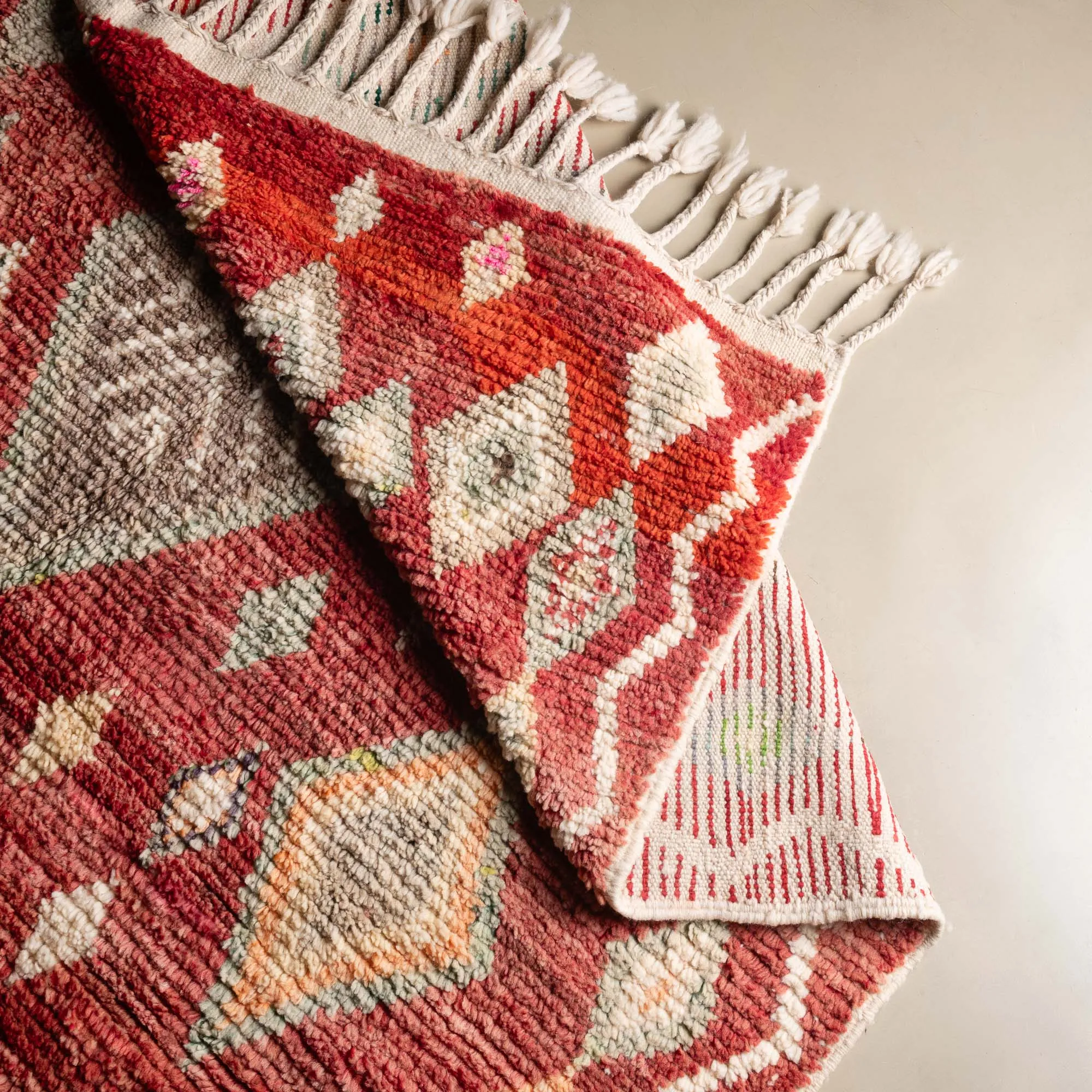 Termoss - vintage boujad rug