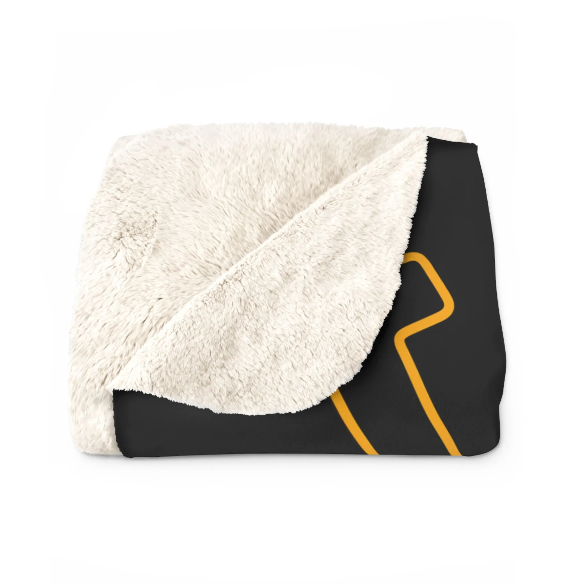 Title Town Boston Hockey Sherpa Fleece Blanket